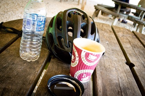 Cycling coffee break